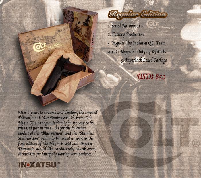 Inokatsu Colt 1911 100th Anniversary - Page 2 Post-1-0-49691200-1452342314